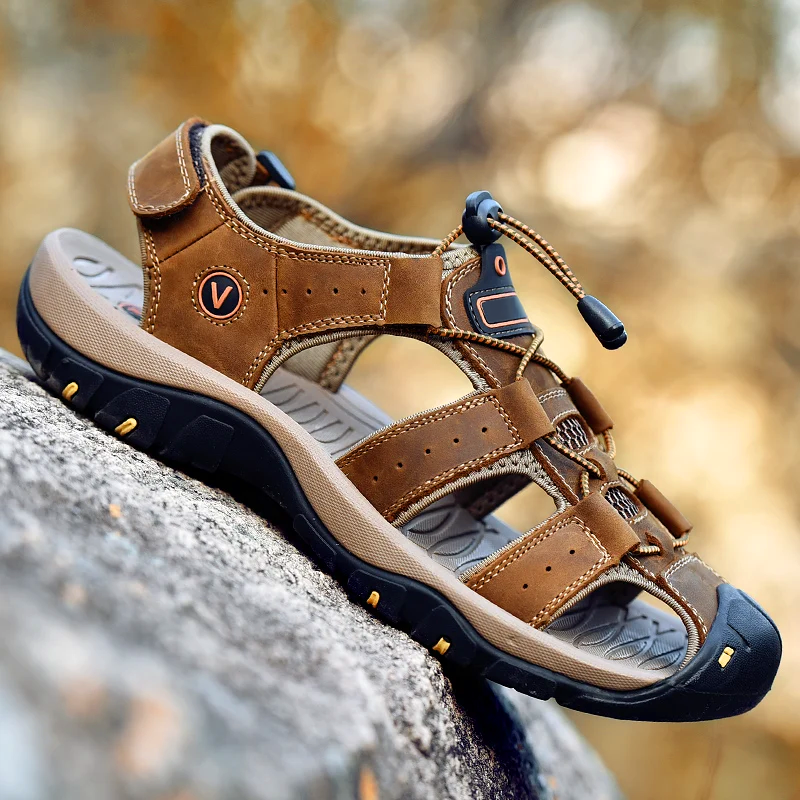 Vanguard Leather Sandal