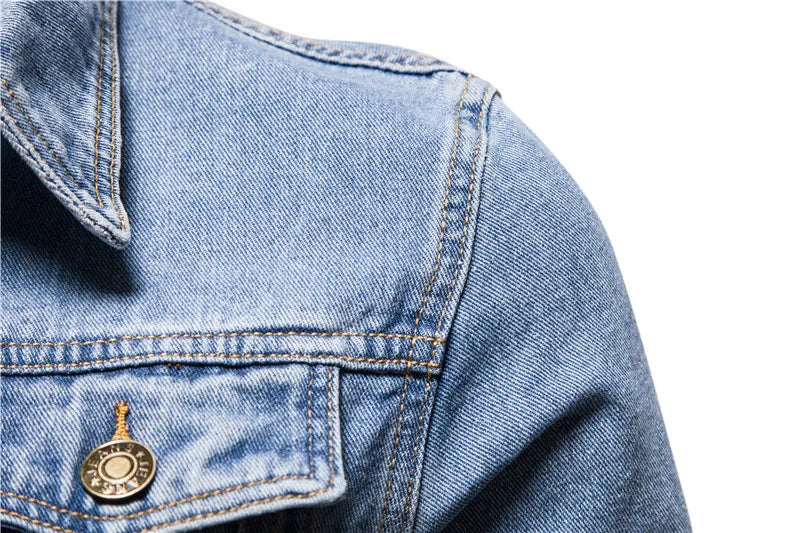 Jaxon | Denim Fleece Jacket