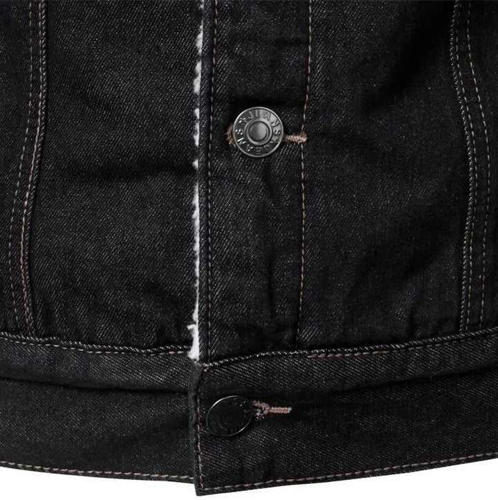 Jaxon | Denim Fleece Jacket