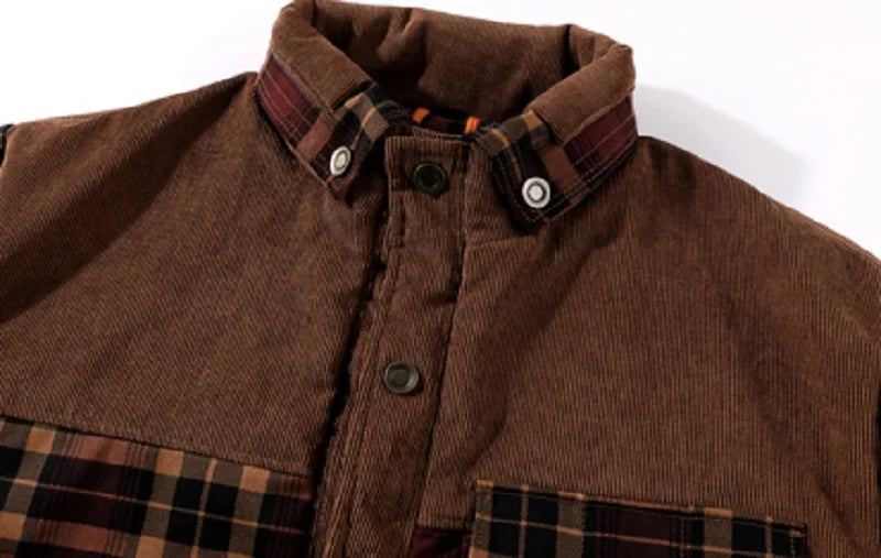 Travis | Plaid Fleece Jacket