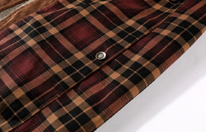 Travis | Plaid Fleece Jacket