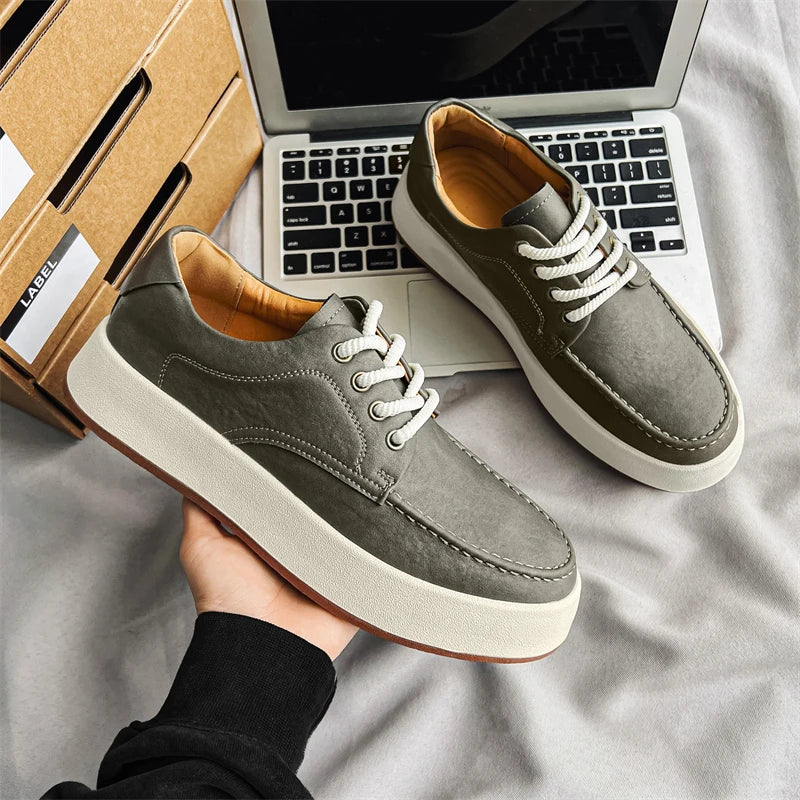 Ben Charles Genuine Leather Sneakers