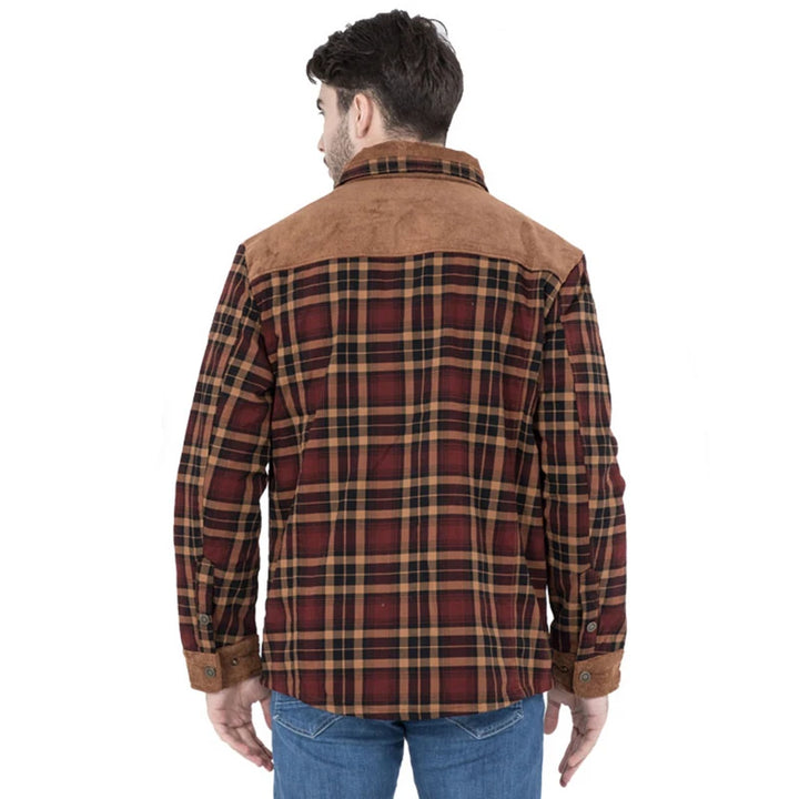 Travis | Plaid Fleece Jacket