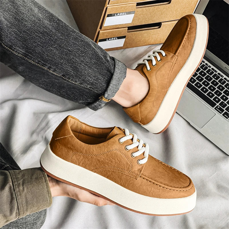 Ben Charles Genuine Leather Sneakers