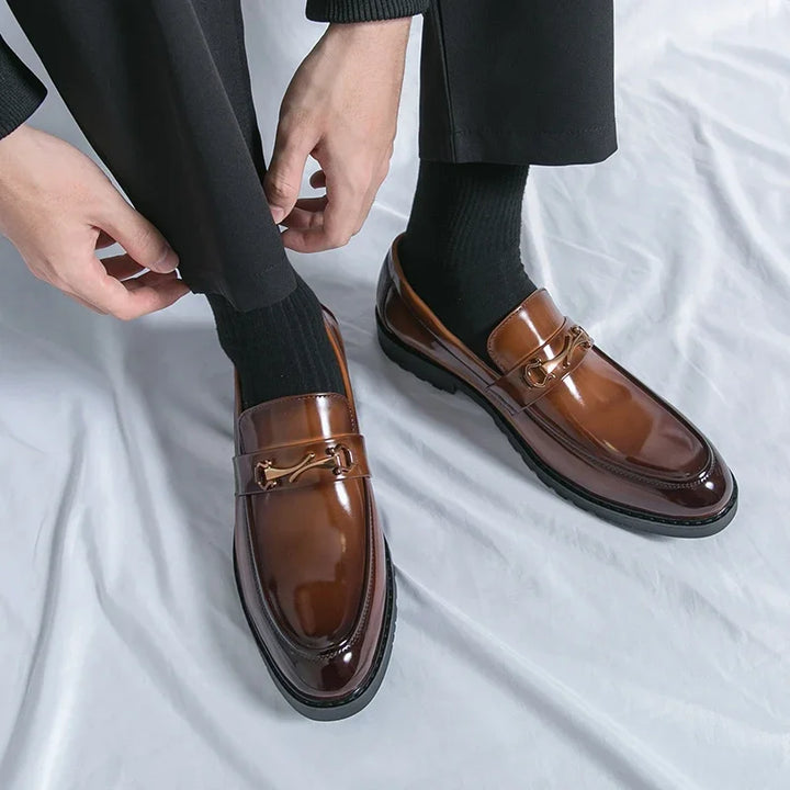 Ellis Ford Genuine Leather Loafers