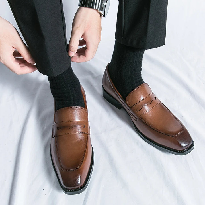 Jack Reid Genuine Leather Loafers