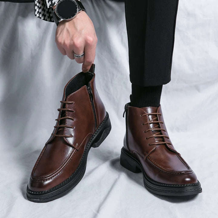 Matteo Genuine Leather Boots