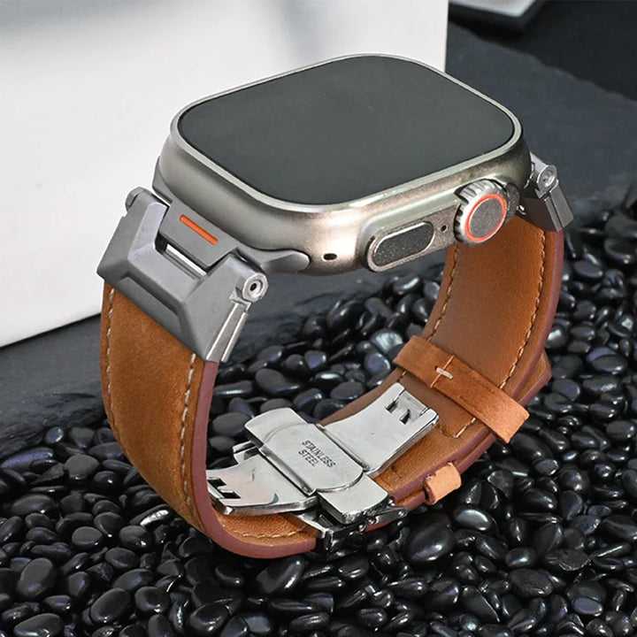 Pioneer Genuine Leather Apple Watch Band