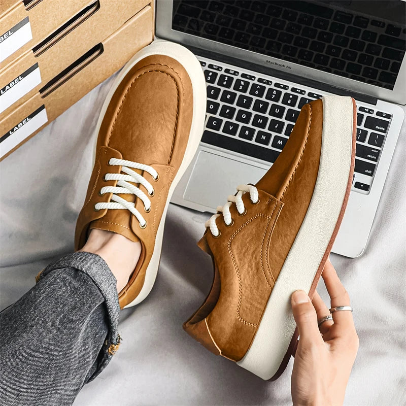 Ben Charles Genuine Leather Sneakers