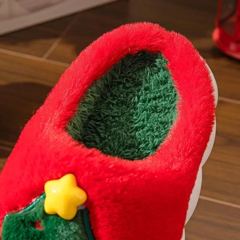 Christmas Tree Slippers