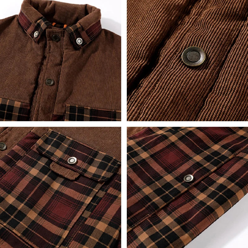 Travis | Plaid Fleece Jacket