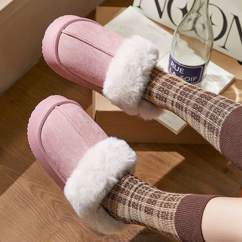 Victoria Soft Fur Slippers