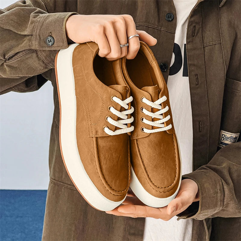 Ben Charles Genuine Leather Sneakers