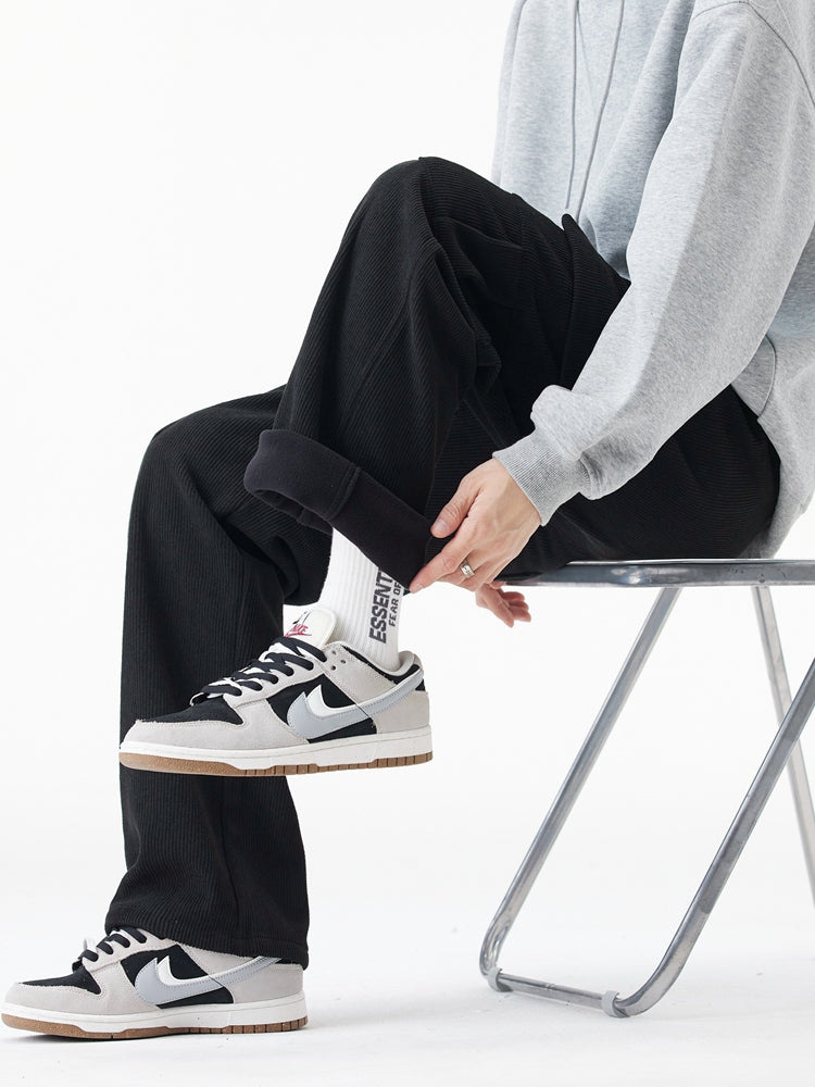 Leo | Woolen Corduroy Cargo Pants