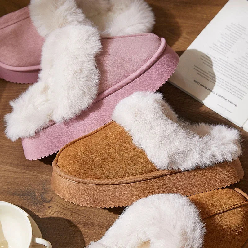 Victoria Soft Fur Slippers