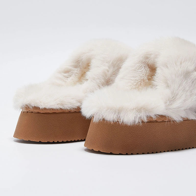 Victoria Soft Fur Slippers